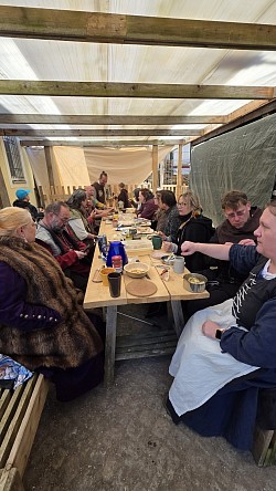 Frühstück in Seifersdorf